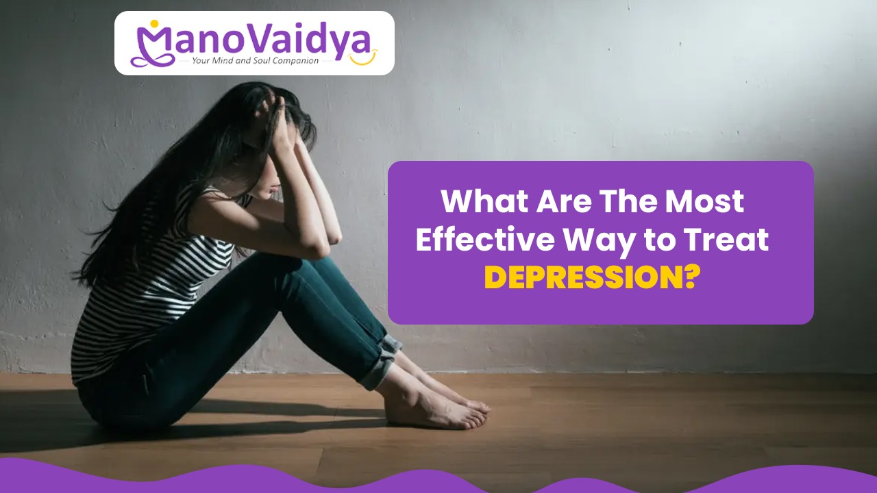 What is the most effective way to treat depression?